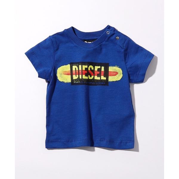 tシャツ Tシャツ キッズ DIESEL(ディーゼル)Baby ブランドロゴ半袖Tシャツカットソー