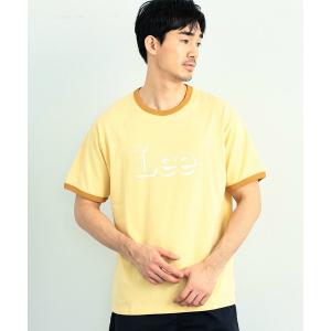 tシャツ Tシャツ メンズ Lee/リー リンガー 半袖Tシャツ｜zozo