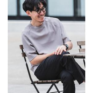 スウェット ライトダンボール ショートスリーブプルオーバー