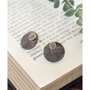 ピアス レディース シェルサークルスタッズピアス｜ZOZOTOWN Yahoo!店