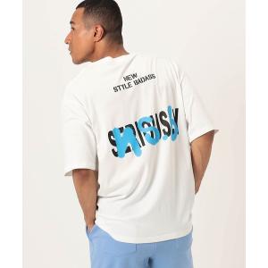 メンズ tシャツ Tシャツ 「NS.B（エヌエスビー）」/タギングロゴラバープリントTシャツ｜zozo