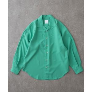 シャツ ブラウス リラックスラグランスリーブシャツ ＜ネオングリーン＞の商品画像