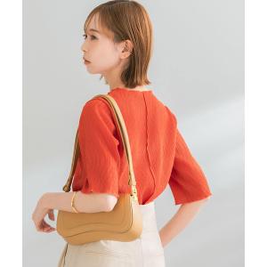 tシャツ Tシャツ ボートネックシアープリーツプルオーバー