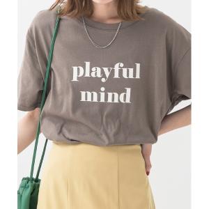 tシャツ 半袖 ロゴプリント オーバーサイズ Tシャツ レディース