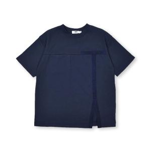 tシャツ Tシャツ キッズ WASK/「接触冷感」天竺配色プリントロゴテープTシャツ(100~160cm)｜zozo