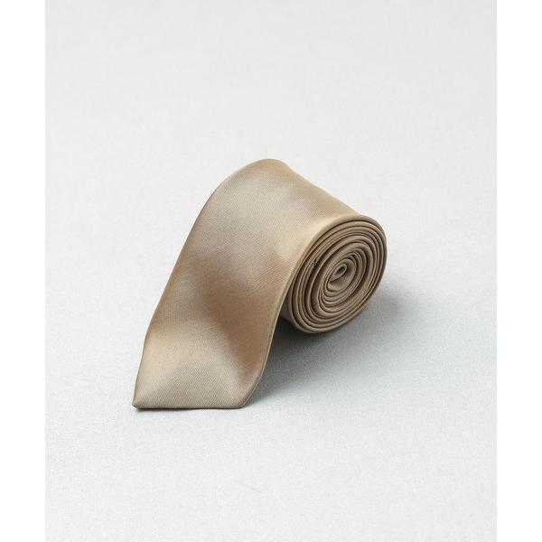 ネクタイ 「サテン」ソリッドカラータイ