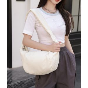 ショルダーバッグ バッグ 「A4サイズ収納可」ナイロンショルダーバッグ レディース