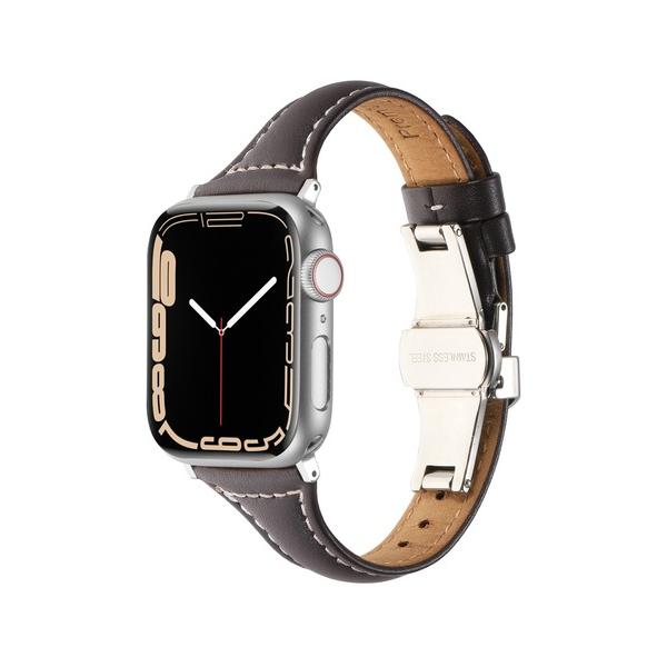 腕時計 Dバックル アップルウォッチ バンド 本革　38/40/41mm メンズ レディース