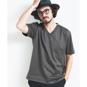 tシャツ Tシャツ メンズ COMPRESSION CTN V/N TEE S/S:ハイコンプレッション ベーシック 半袖 Vネック TEE 23SS