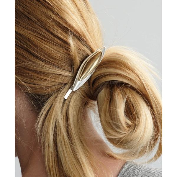 ヘアピン コンビカラーメタルヘアピン