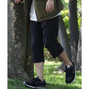 パンツ 撥水ポリストレッチ ワーククライミング クロップドパンツ