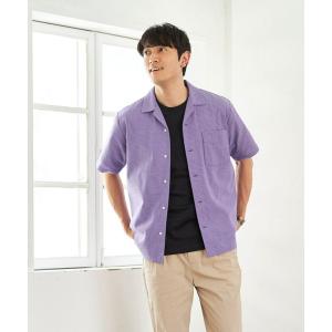 シャツ オープンカラー半袖カジュアルシャツ メンズ