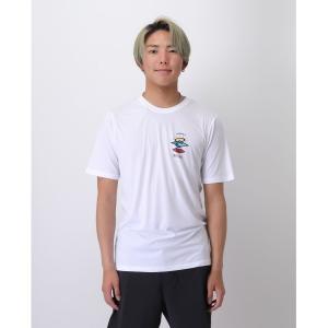 メンズ ラッシュガード 「RIPCURL（リップカール）」半袖ラッシュガード　UPF 50+　ICONS SURFLITE S/S｜zozo