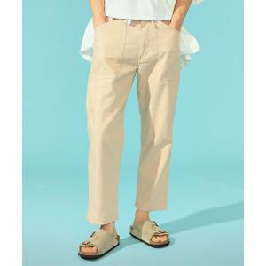 パンツ 涼感軽量ベイカーイージーパンツ　夏パンツ