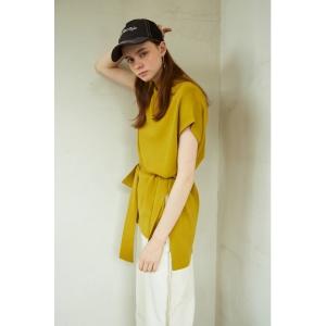 ニット レディース WASHABLE WAIST BELT TUNIC ウォッシャブル ウエストベルト チュニック セットアップ｜ZOZOTOWN Yahoo!店