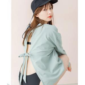 水着 バックシャンラッシュガード付き ビキニ 4...の商品画像