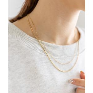 ヘアアクセサリー [Eau]double chaine necklace