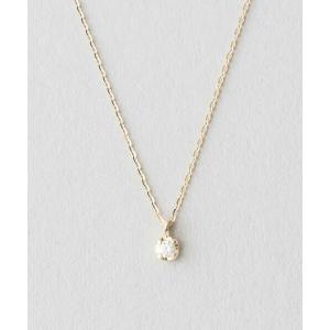 Jouete（ジュエッテ） ネックレス K10YG ダイヤモンド×オパール