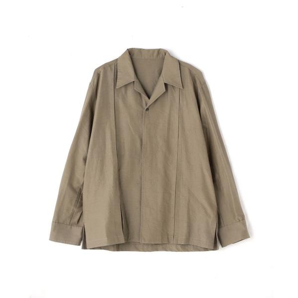 シャツ IRENISA/イレニサ/OPEN COLLAR CUTTING SHIRT メンズ