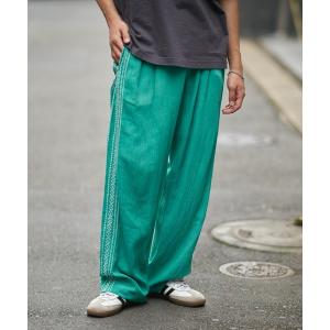 パンツ インド刺繍イージーパンツ(セットアップ対応）