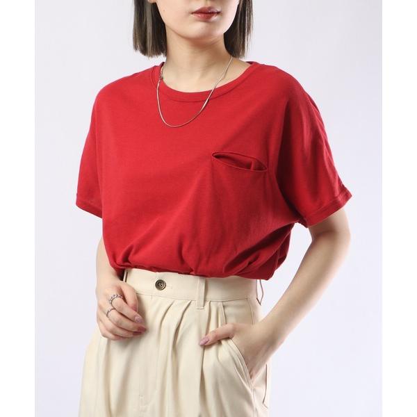 tシャツ PAGE ONE TC天竺接触冷感ラウンドヘム PO レディース