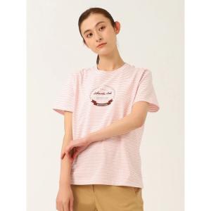 tシャツ Tシャツ レディース コンパクト天竺半袖ボーダーT｜ZOZOTOWN Yahoo!店