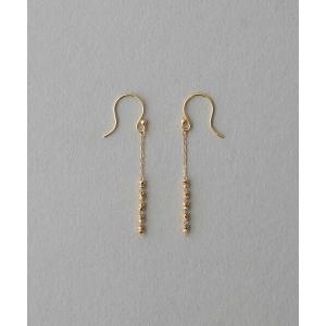 ete（エテ） ピアス K10YG クレール カット ピアス レディース