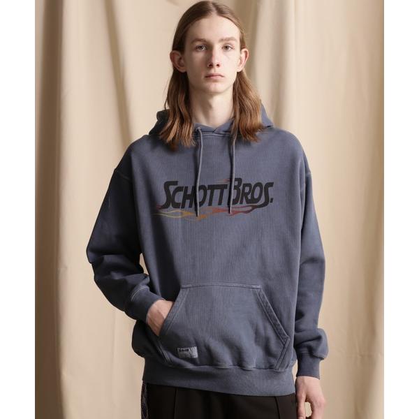 パーカー Schott/ショット/HOODED SWEAT FIRE SCRIPT/ファイアスクリプ...