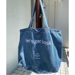 トートバッグ DENIM TOTE Let's Get Lost メンズ レディース