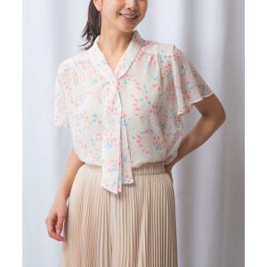 NARACAMICIE（ナラカミーチェ） ブラウス シャツ バブルドットシフォン