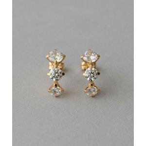ete ラブラドーライト チェーン ピアス ラブラドーライト チェーン ピアス | ete bijoux (Women)/エテ