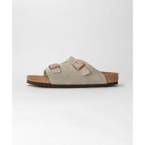 サンダル メンズ 「BIRKENSTOCK」チューリッヒ スエード ベージュ サンダル｜zozo