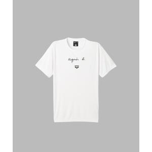 agnes b.（アニエスベー） tシャツ 半袖 フォトプリント コットン 半袖