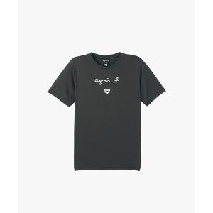 agnis b. 半袖Tシャツ サイズ2 agnes b.（アニエスベー） tシャツ メンズ ロゴ 刺繍 コットン 半袖 T