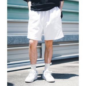 パンツ メンズ 「Los Angeles Apparel /ロサンゼルス アパレル」Heavy Fleece Mid Short ヘビーウェイト ウエ｜zozo