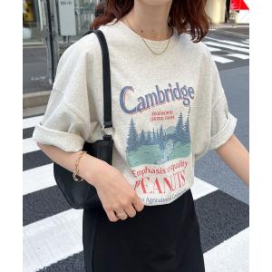 tシャツ Tシャツ レディース CamBridgeスーベニアビックTシャツ｜zozo