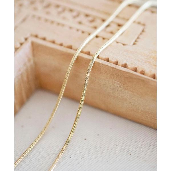 ネックレス SENTI センティ / FOXTAIL ROUND CHAIN GD フォックステイル...