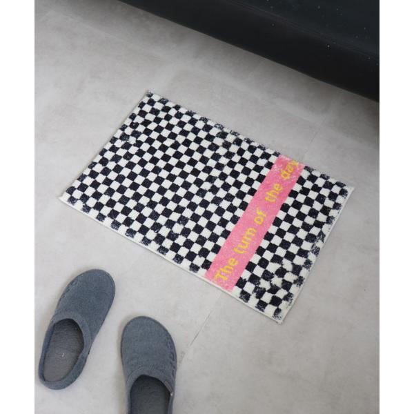 ラグ ラグマット 「Opt!/オプト」Floor Mat Checker/フロアマット チェッカー