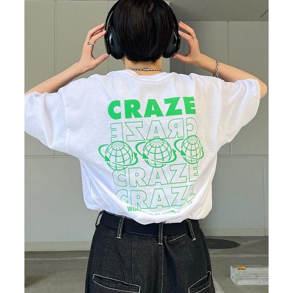 tシャツ 韓国ストリート バックプリントロゴ ビッグシルエット半袖Tシャツ カットソー ユニセックス...