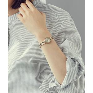 腕時計 MARGARET HOWELL idea CENTER DIAMOND SOLAR レディース