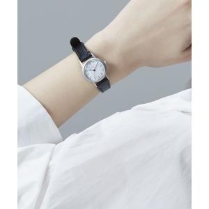 腕時計 レディース MARGARET HOWELL idea ROUND STRAP SOLAR-TECH