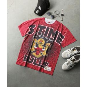 tシャツ Tシャツ メンズ Mitchell＆Ness 　NBA CHAMP CITY SUBLIMATED SS TEE　BULLS LAKERS