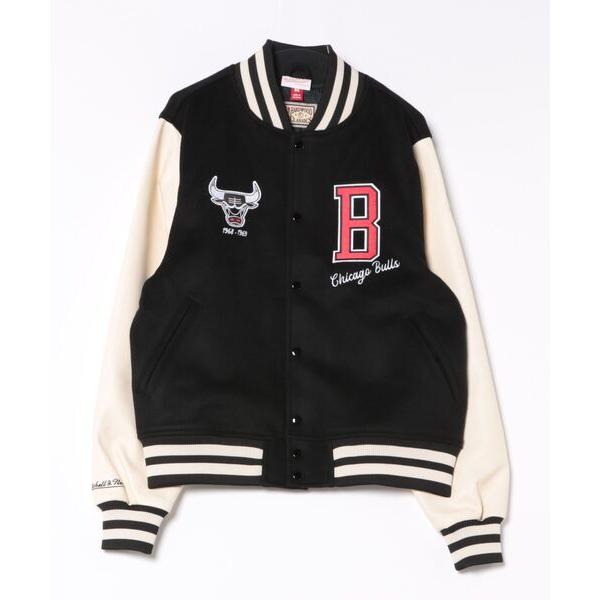 スタジャン Mitchell＆Ness 　NBA UNISEX VARSITY JACKET　BUL...