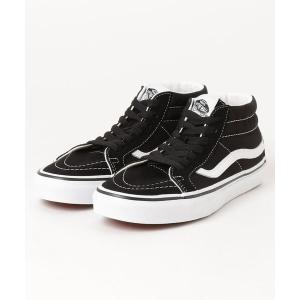 スニーカー メンズ VANS ヴァンズ SK8-MID REISSUE スケートミッドリイシュー VN0A391F6BT BLACK/T.WHITE｜zozo