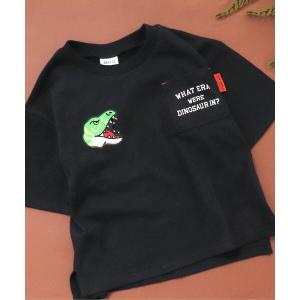 キッズ tシャツ Tシャツ 福井県立恐竜博物館コラボ恐竜クイズベトTシャツ｜zozo