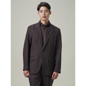 【美品】SPALDING スポルディング　ストレッチジャケット　ウォッシャブル M．グレー 【ウォッシャブル】 2つボタン ニット ジャケット