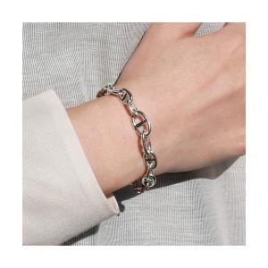 FORSOMEONE ブレスレット バングル シルバー forsomeone フォーサムワン ツイスト バングル ブレスレット