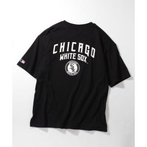 メンズ tシャツ Tシャツ 「MLB/メジャーリーグベースボール」ビックシルエット バックアーチ半袖Tシャツ