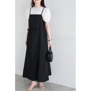 ワンピース 「ZOZO限定」ウエストリボンキャミワンピース