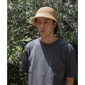 帽子 ハット メンズ Japanese Paper Fiber Tulip Knit Hat / 和紙コマ編みチューリップニットハット｜ZOZOTOWN Yahoo!店